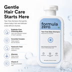 Formula Zero Baby Shampoo with premium packaging