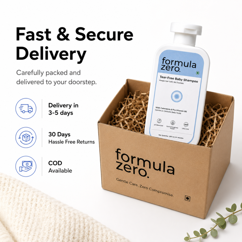 Free shipping on Formula Zero Baby Shampoo