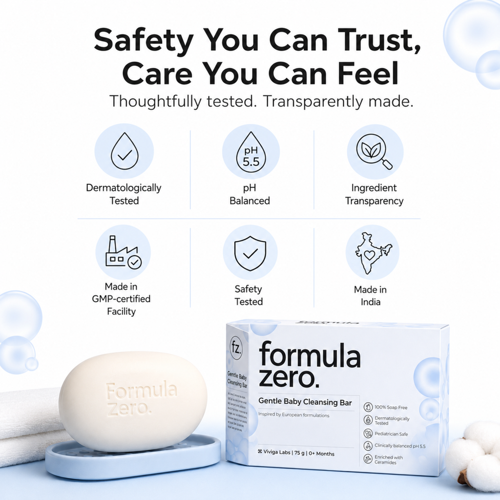 baby cleansing bar for sensitive skin