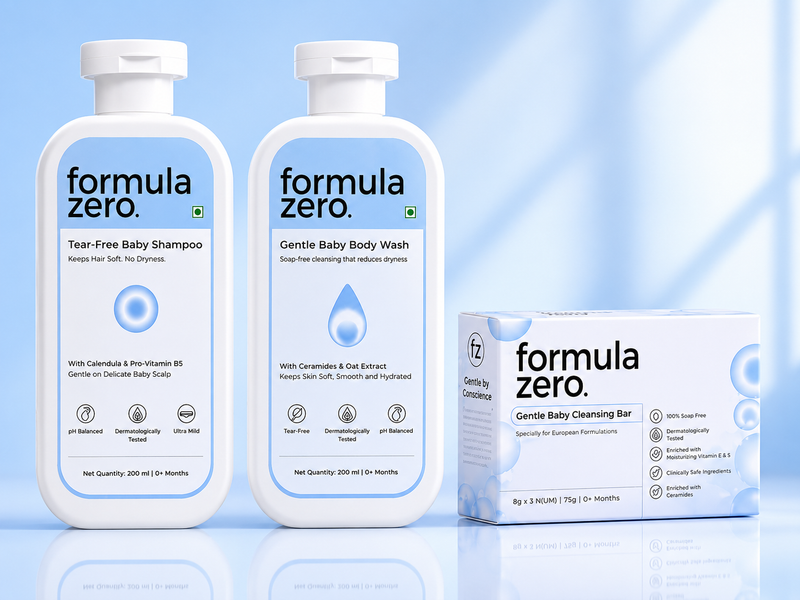 Formula Zero premium baby care collection