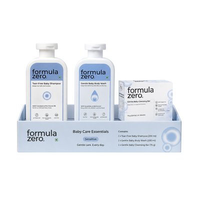 Baby Body Wash + Shampoo + Cleansing Bar COMBO